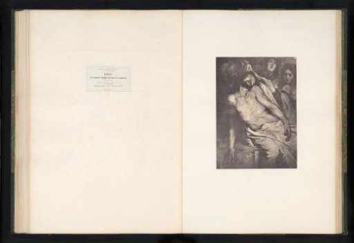 Photoreproduction of Christ on the Straw by Peter Paul Rubens