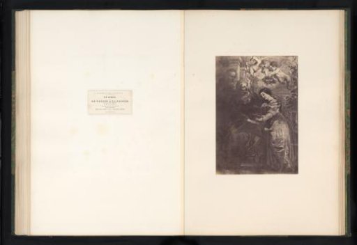 Photoreproduction of The Education of Mary by Peter Paul Rubens