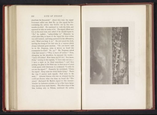 Photographic reproduction of a print of the Naval Battle of Copenhagen on April 2, 1801