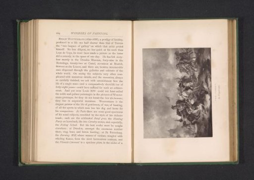 Photographic reproduction of a painting of a battlefield by Philips Wouwerman