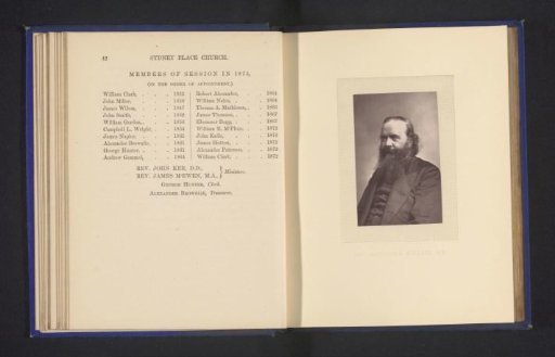 Portrait of Alexander Wallace