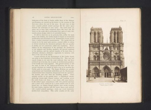 View of the façade of Notre-Dame in Paris
