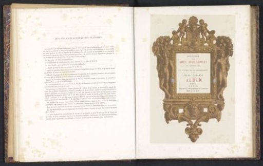 Title page with a frame