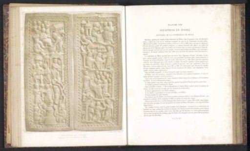 Ivory diptych with reliefs depicting scenes from the Passion of Christ and the Resurrection of Christ
