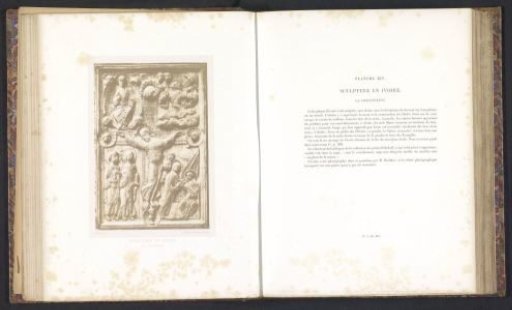Ivory relief depicting the Crucifixion of Christ