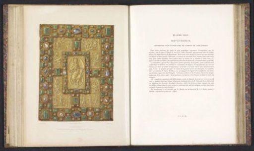 Cover of an evangeliary from the Abbey of Sankt Emmeram