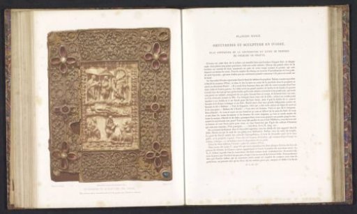 Back cover of the prayer book of King Charles the Bald