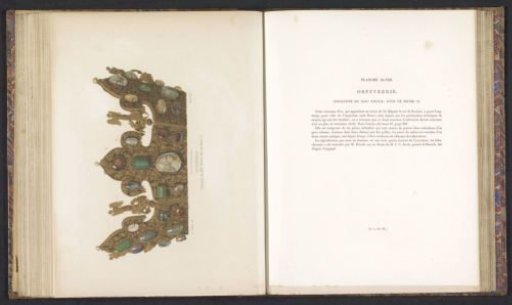 Crown with gemstones