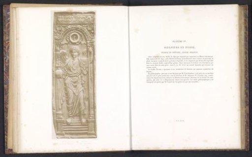 Leaf of an Ivory Diptych with a Relief Depicting (Probably) the Archangel Michael