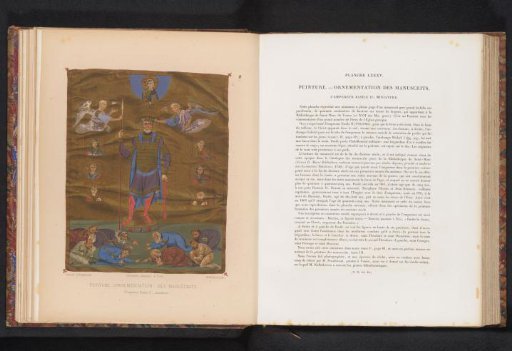 Reproduction of a miniature with Basileios II Boulgaroktonos