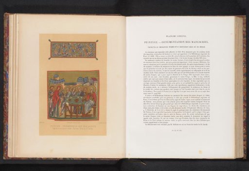 Reproduction of an illumination of the Birth of Mary