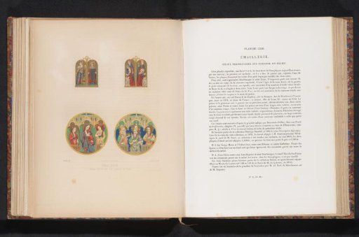 Reproduction of four designs including Mary with Child and Christ with John the Baptist