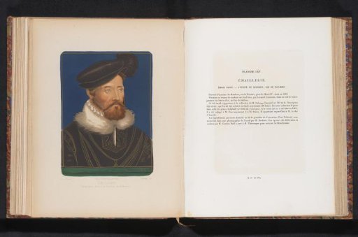 Reproduction of a portrait of Anton of Bourbon