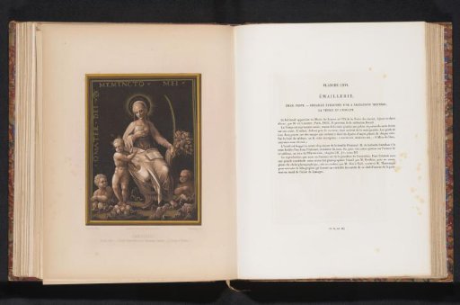 Reproduction of a design of Mary with Child