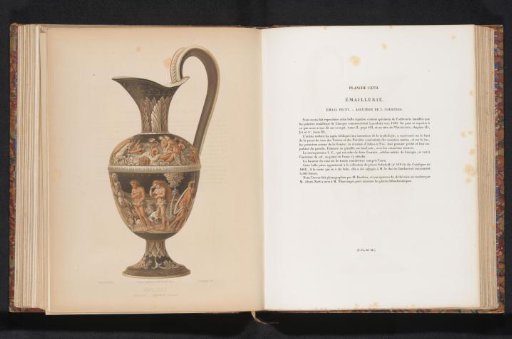 Reproduction of a cup with a depiction of the expulsion of Adam and Eve from Paradise