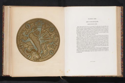 Reproduction of Spanish-Arabic pottery
