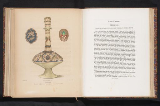 Reproduction of a design of a decorated vase