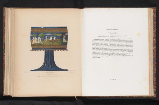 Reproduction of a design of a decorated vase