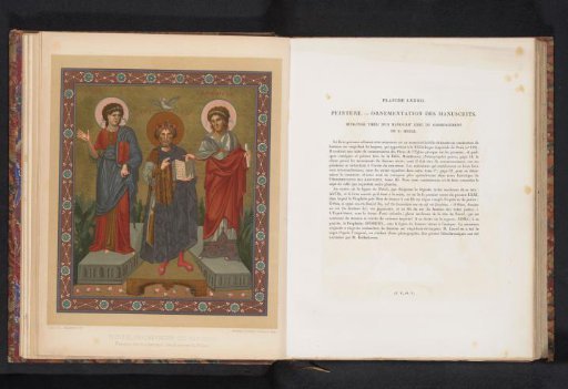 Reproduction of an illumination with a scene from the story of David