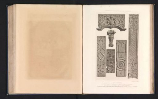 Six reliefs on wood