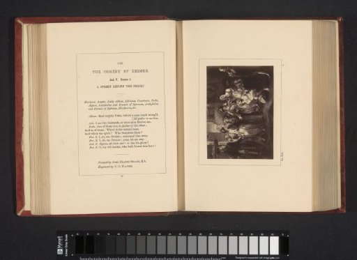 Photographic Reproduction of an Engraving after a Painting by John Francis Rigaud, Depicting a Scene from A Comedy of Errors by William Shakespeare
