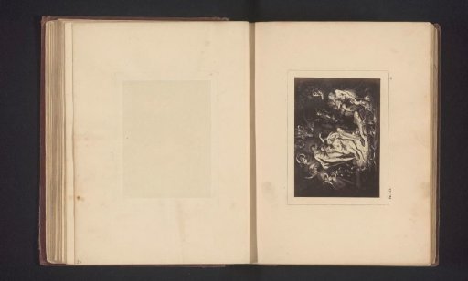 Photographic reproduction of a print after a painting by Johann Heinrich Füssli, depicting a scene from A Midsummer Night's Dream by William Shakespeare