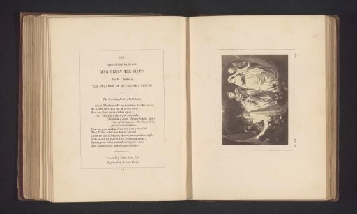 Photographic reproduction of a print after a painting by John Opie, depicting a scene from Henry VI, Part 1 by William Shakespeare