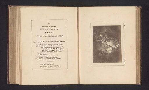 Photographic reproduction of a print after a painting by John Opie, depicting a scene from Henry VI, Part 2 by William Shakespeare