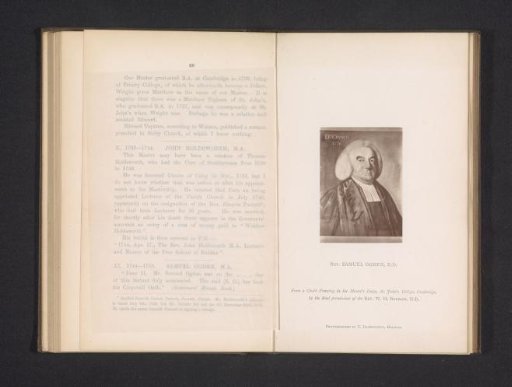 Photographic reproduction of a portrait of Samuel Ogden