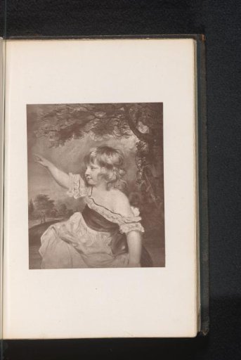 Photographic reproduction of a painting, representing a portrait of Francis George Hare