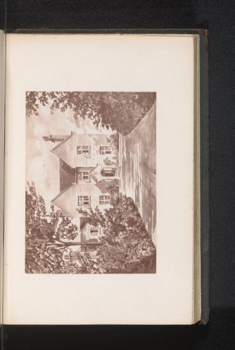 Photographic reproduction of a painting, depicting a view of Lime House