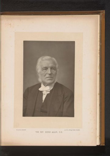 Portrait of Henry Allon