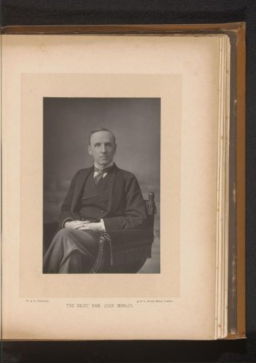 Portrait of John Morley