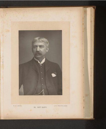 Portrait of Francis Bret Harte