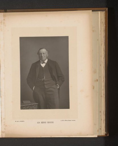 Portrait of Henry Enfield Roscoe