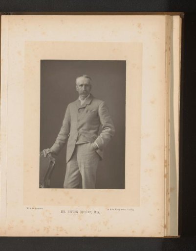 Portrait of Briton Rivière