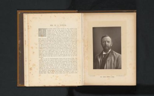 Portrait of Henry Arthur Jones