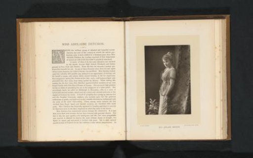 Portrait of Adelaide Detchon