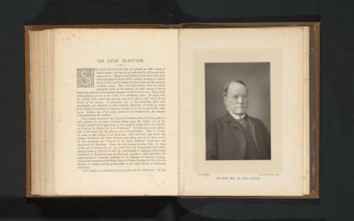 Portrait of Lyon Playfair