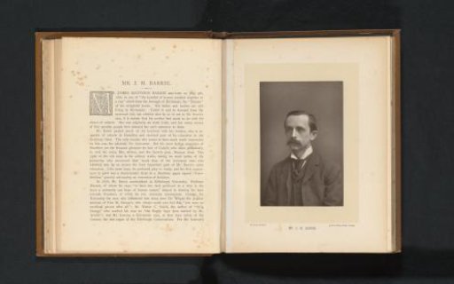 Portrait of James Matthew Barrie