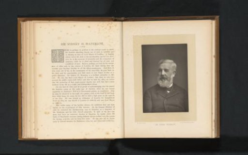Portrait of Sydney Waterlow