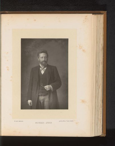 Portrait of William Edward Ayrton