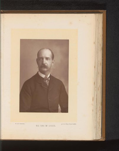Portrait of George I of Greece