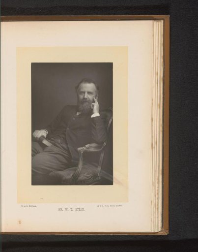 Portrait of William Thomas Stead