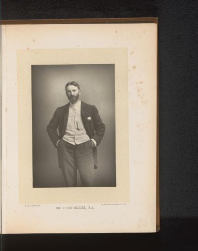 Portrait of Frank Bernard Dicksee