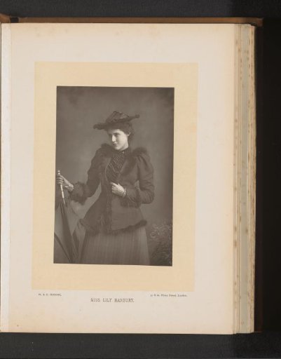 Portrait of Lily Hanbury