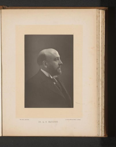 Portrait of Alexander Mackenzie