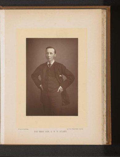 Portrait of Arthur Dyke Acland