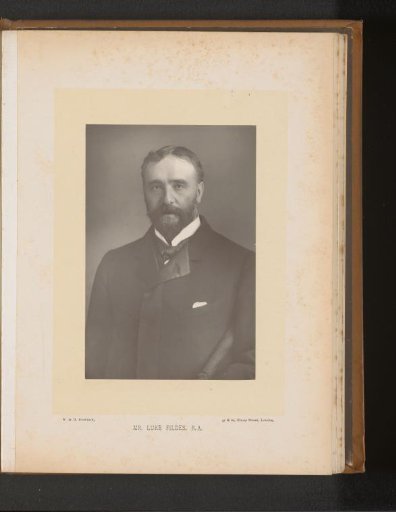 Portrait of Luke Fildes