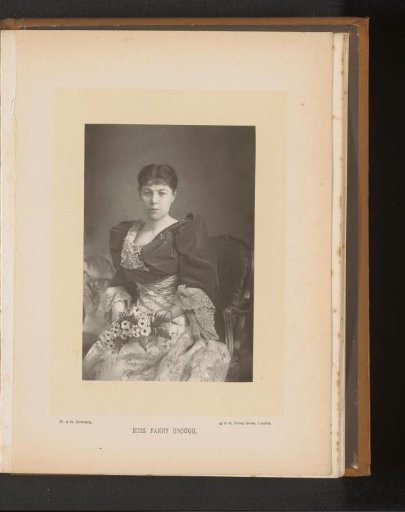 Portrait of Fanny Brough